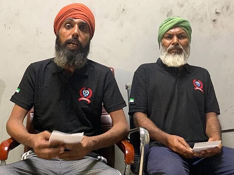 Gurdip Singh Goraya (left) and Charanjit Singh