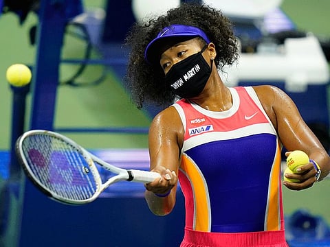 Naomi Osaka had been unveiling her collection of anti-racism masks with each wins on her way to the semi-finals of US Open.