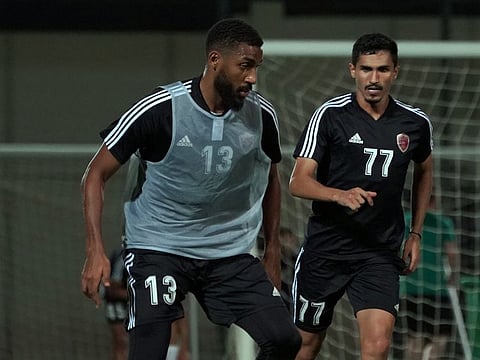 Al Wahda in training
