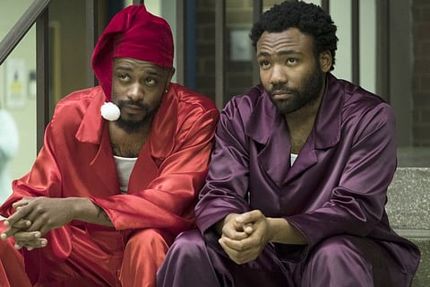 Lakeith Stanfield and Donald Glover in 'Atlanta'.