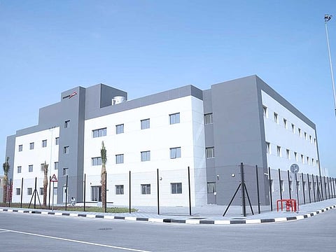 An artists's impression of the residential facility to be built for RTA bus drivers in Dubai.