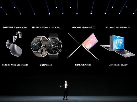 Richard Yu, Executive Director and CEO of Huawei Consumer BG, at the Huawei Developer Conference 2020