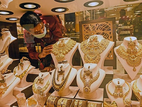 UAE gold prices spike further, now just Dh13 short of Dh500 mark