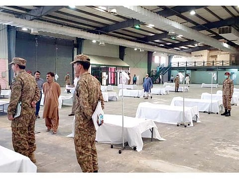 Pakistan is shutting the Expo Centre field isolation centre following a decline in new coronavirus cases.