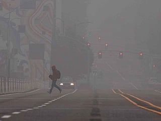 As Oregon fires burn, smoggy air suffocates Portland residents