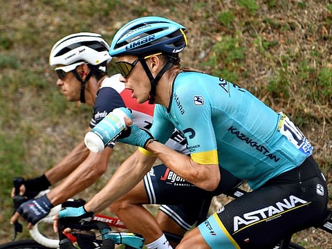 Colombia’s Miguel Angel Lopez (blue) won the Stage 17 of Tour de France as Primoz Roglic extended his advantage as the overall leader.