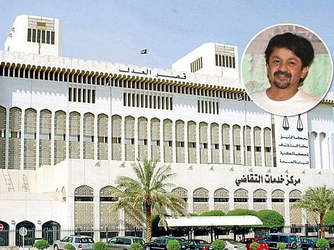 Actor Farhan Al Ali appears in this combo from Al Qabas newspaper.