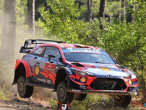 Action from Rally Turkey