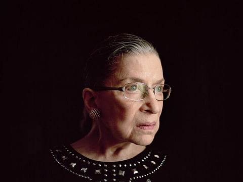Justice Ruth Bader Ginsburg. The second woman to serve on the US Supreme Court and a cultural icon, died of complications from metastatic pancreas cancer on Friday, Sept. 18, 2020
