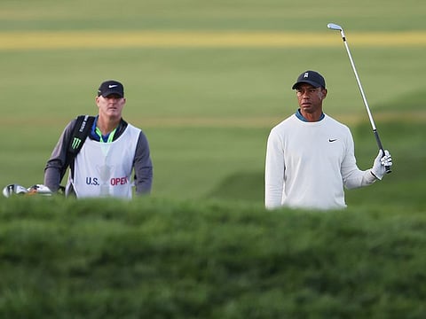 Tiger Woods missed the US Open cut
