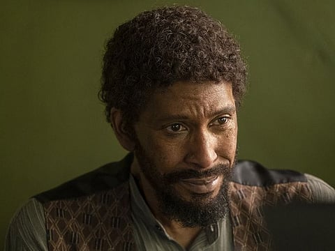 This image released by NBC shows Ron Cephas Jones in a scene from 'This is Us.' Jones won the award for outstanding guest actor in a drama series during the Creative Arts Emmy Awards on Saturday, Sept. 19, 2020.