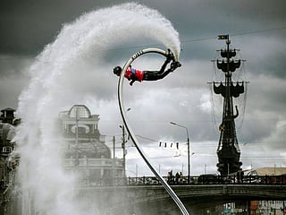 Photos: Stand Up Paddle Surfing festival in Moscow