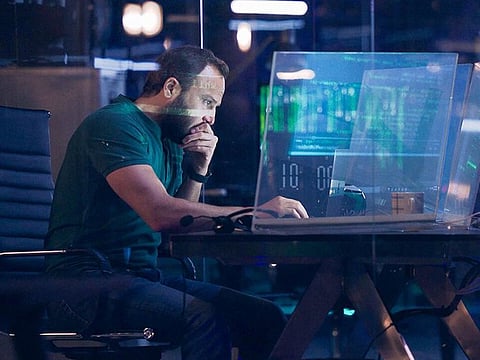 A scene from the new Netflix mini-series The Platform.