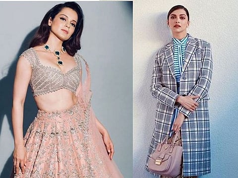 From left: Kangana Ranaut and Deepika Padukone.
