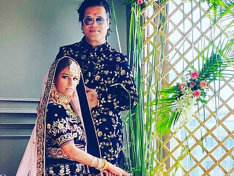 Poonam Pandey and Sam Ahmed.