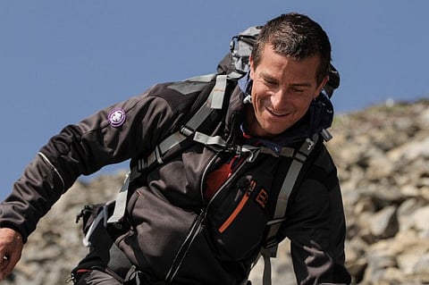 British adventurer Bear Grylls