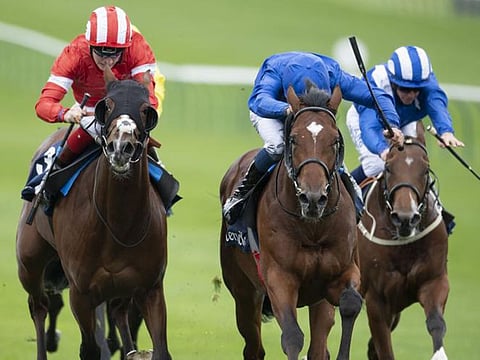 Godolphin's La Barrosa wins the Tattersalls Stakes