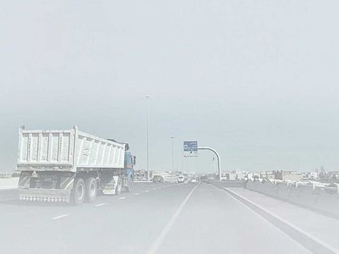 Abu Dhabi Police have banned movement of heavy vehicle in the emirate during fog.