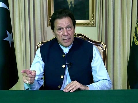 Pakistan Prime Minister Imran Khan.