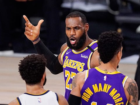 LeBron James and the Lakers are in the NBA finals