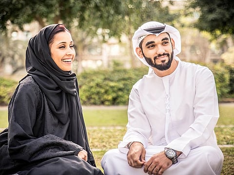 Emirati couple