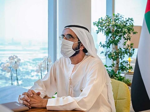 His Highness Sheikh Mohammed Bin Rashid Al Maktoum, Vice President and Prime Minister of the UAE and Ruler of Dubai , launches Emirates Lunar Mission 'Rashid' on Tuesday.