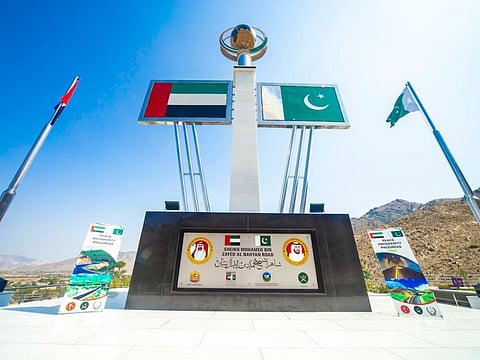 UAE-funded Mohamed Bin Zayed Road was inaugurated by Pakistan Prime Minister Imran Khan in Mohmand District of Khyber Pakhtunkhwa Province.