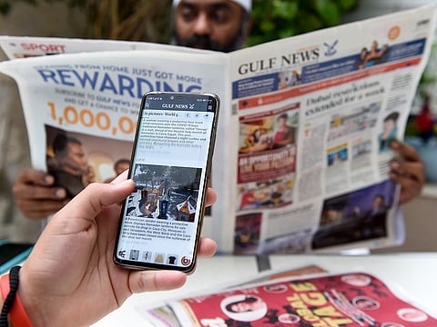 On the 42nd anniversary of Gulf News, as an employee who has given the best part of the last 16 years of his life to this brand, I feel proud and my eyes are moist.