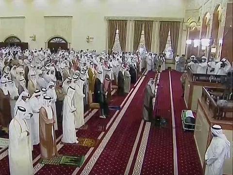 UAE's Deputy Prime Minister Sheikh Saif in Kuwait to condole passing of Kuwait Emir Sheikh Sabah Al Ahmad