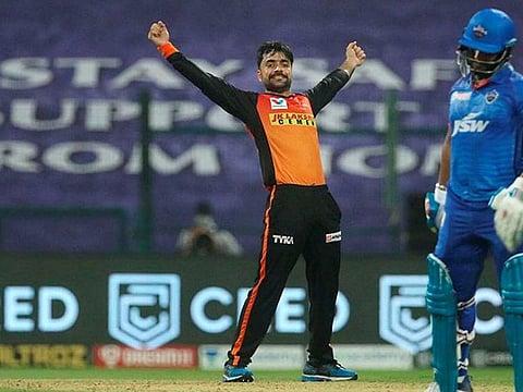 Sunrisers Hyderabad leg-spinner Rashid Khan