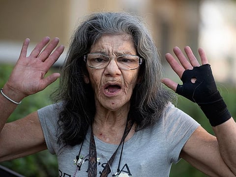 "I'm the master of assassination," Lorenza Marrujo, 67, says when asked about her martial arts skills at her Fontana, California apartment home