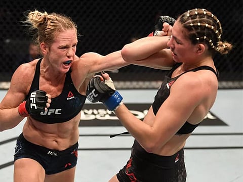 Holly Holm dominated Irene Aldana in Abu Dhabi