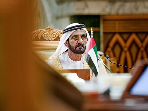 Sheikh Mohammed issued a Decree establishing the Higher Committee for Government Sector Development in Dubai.