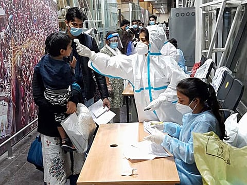 Passengers from Dubai who flew Air India at the Devi Ahilya International Airport in Indore. For illustrative purpose only.