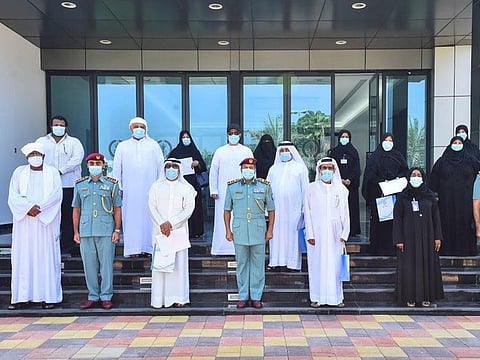 Sharjah Police honour nine elderly motorists who never committed a traffic offence in the UAE.