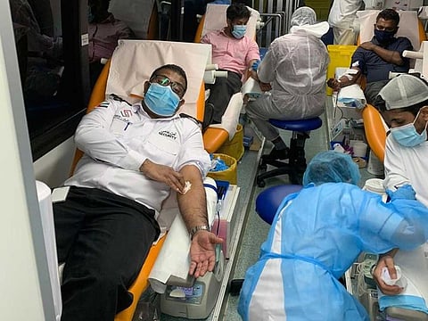 Oman’s Ministry of Health has started a year-long blood donation campaign called ‘Be Proactive’ aimed at reaching out to youth to donate blood. Photo for illustrative purposes.