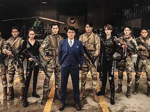 Jackie Chan in 'Vanguard'.