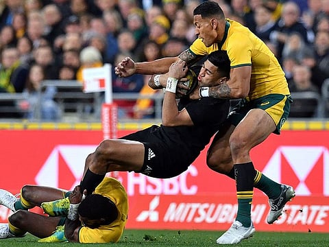 Australia Wallabies and New Zealand All Blacks are prepared for another fight on the field