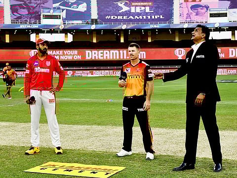 Kings XI Punjab's KL Rahul and Sunrisers Hyderabad's David Warner will meet for a second time in IPL 13 in Dubai on Saturday.