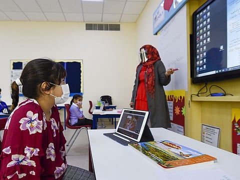 Both students and teachers have eased into the new normal