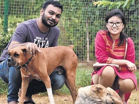 Eureka Apta, an independent filmmaker, and his dentist wife, Joana, dedicated their wedding to a noble cause