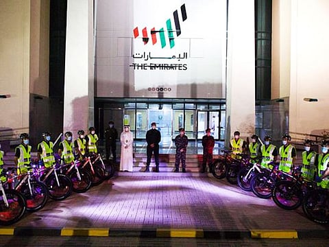 RAK Police launched its bicycle patrols in May.