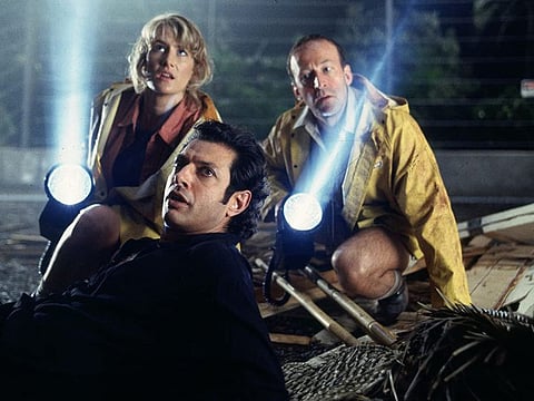 A still from 'Jurassic Park'.