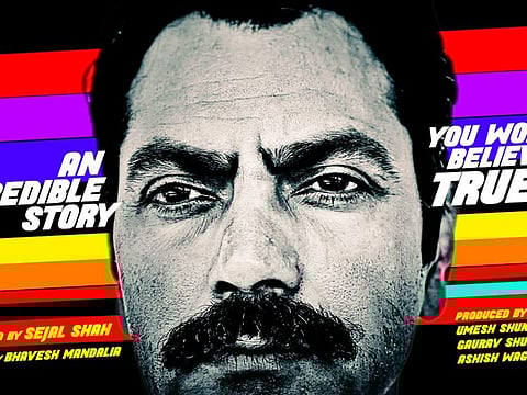 A poster for Nawazuddin Siddiqui's next project.