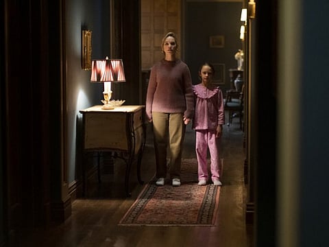 Victoria Pedretti and Amelie Smith in ‘The Haunting of Bly Manor’.