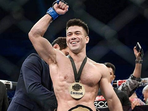 Mark Mugen Striegl is turning heads as he becomes the first Filipino to compete in the UFC in the Fight Island on Sunday.