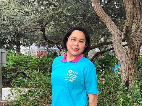 Marj J, 39, Filipina resident of Abu Dhabi