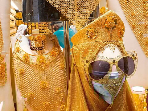 UAE resident shoppers had done bulk of their buying during the Diwali/Dhanteras week, when gold prices were around Dh187 levels.