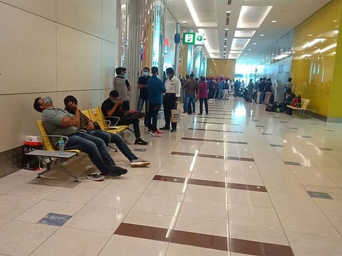 Hundreds of stranded Indian and Pakistani passengers were flown back as they did not comply with entry regulations
