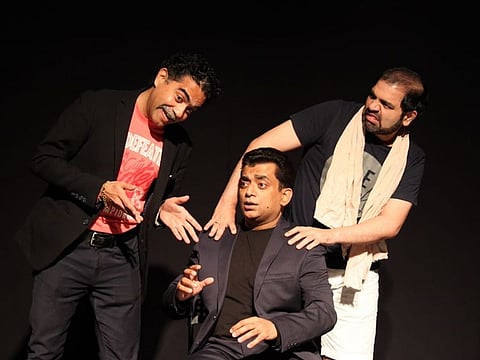 Manas Villas, Benjamin Samuel and Ashish Kalkar in 'Kaumudi'